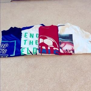 Boys sports t shirts size 6-7